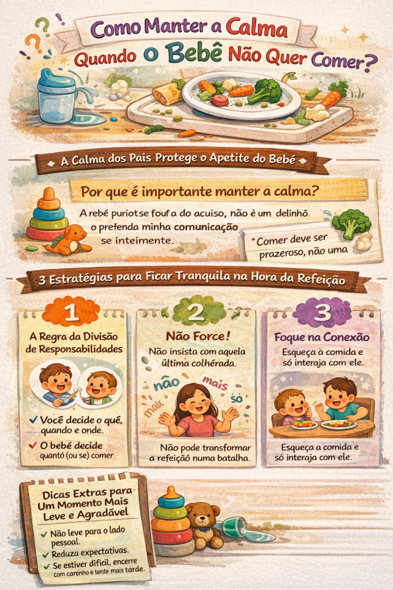 Introdução Alimentar sem Briga: Como Fazer o Bebê Aceitar Comida